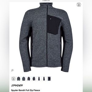 Spider Bandit Full Zip Fleece- Men's